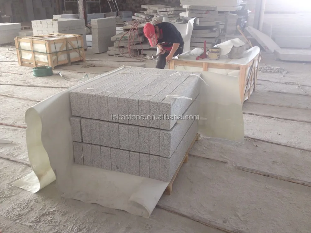
China Cheap G603 Grey Granite Kerbs G603 Kerbstone 