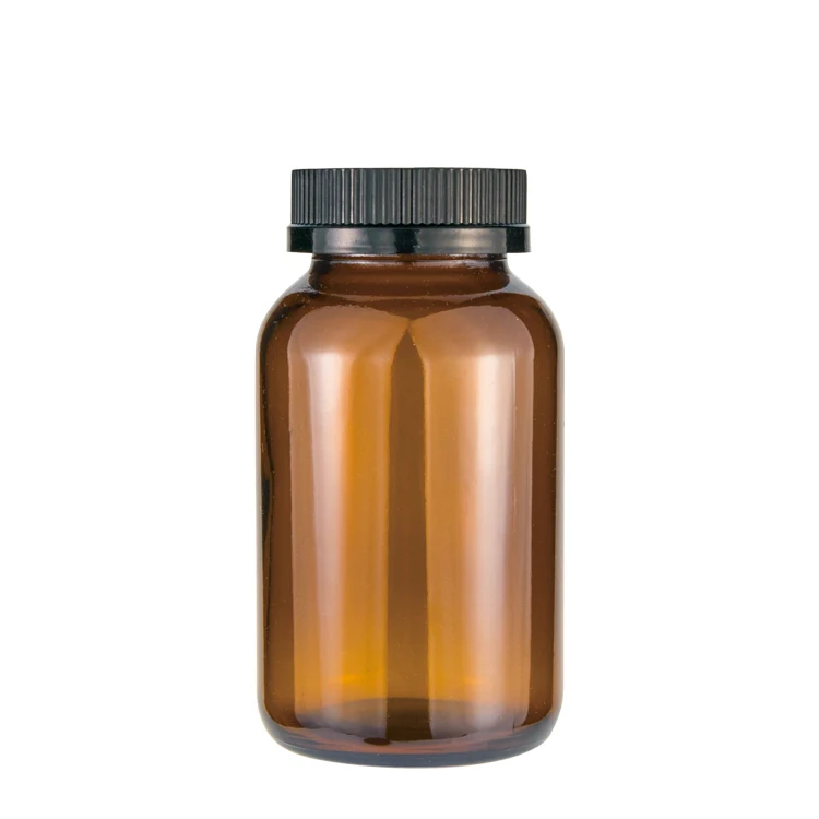 100 ml 150 ml 200 ml clear amber empty airtight child resistant proof pharmacy pill packaging Bottles