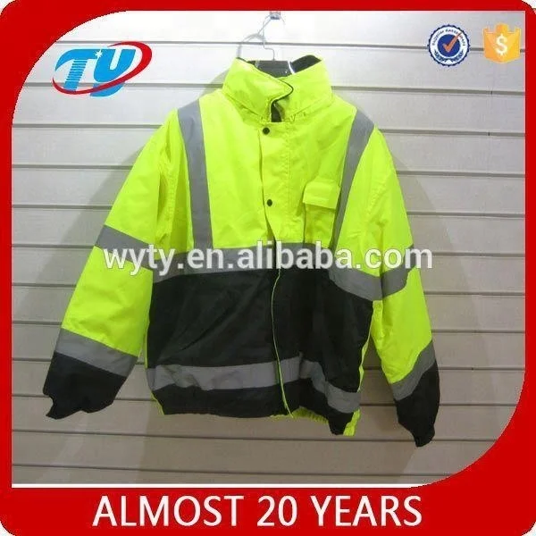 Customized high visibility motorcycle jacket