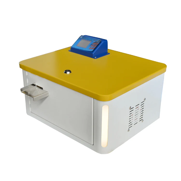 Management system part ticket eater, lottery eater machine