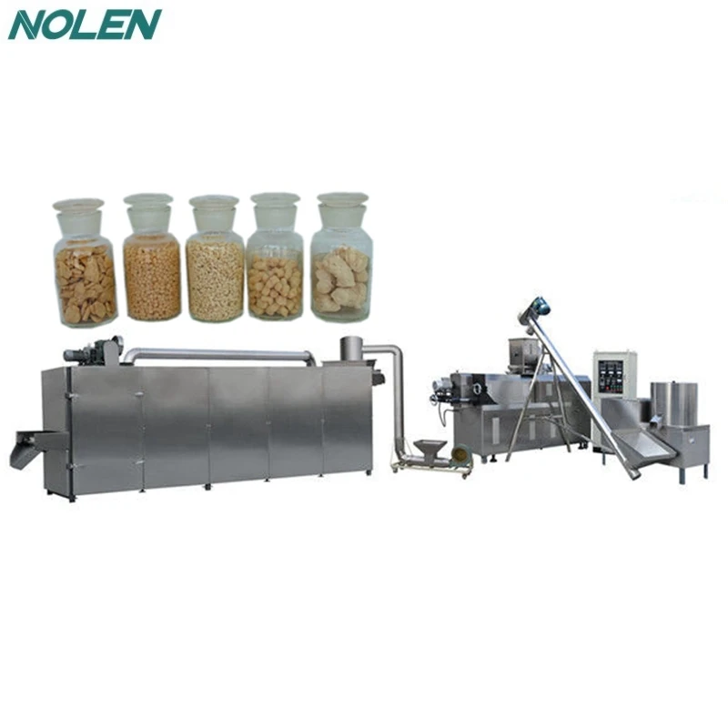 
Textured Soyabean Chunks Processing Plant/Soya Bean Chunks Making Machine 