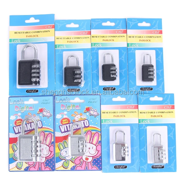 CH-17B Hot Selling 4 digital luggage combination lock