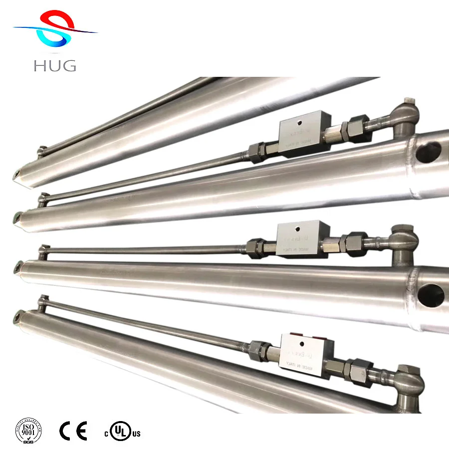 Chinese manufacturer customizes Double Acting Telescopic Hydraulic Cylinders for Large Ship Offshore Hydraulic Equipment