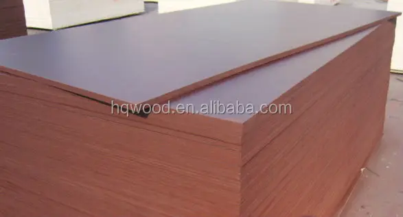 Фанера из строительной пленки хорошего качества коричневого цвета толщиной 18 мм