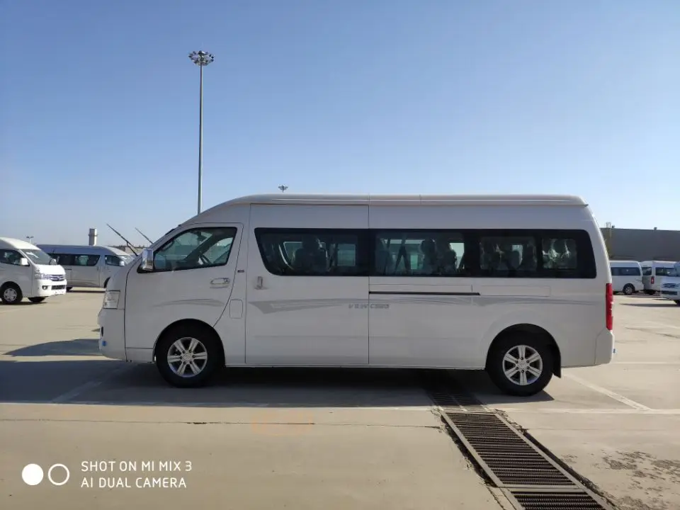 New type mini bus 22seats Foton brand gasoline engine Euro 4 company shuttle bus tourist bus