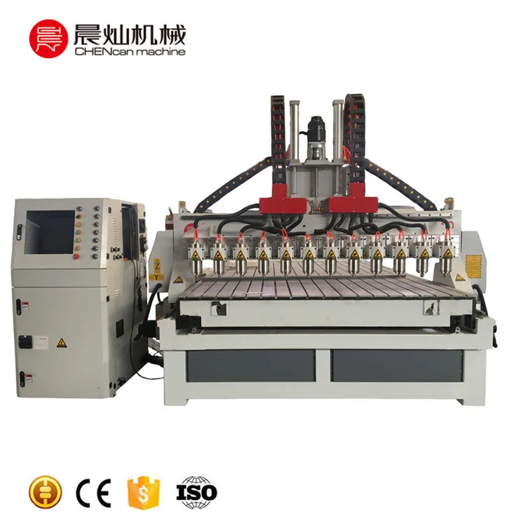 Многошпиндельный фрезерно-гравировальный станок с чпу