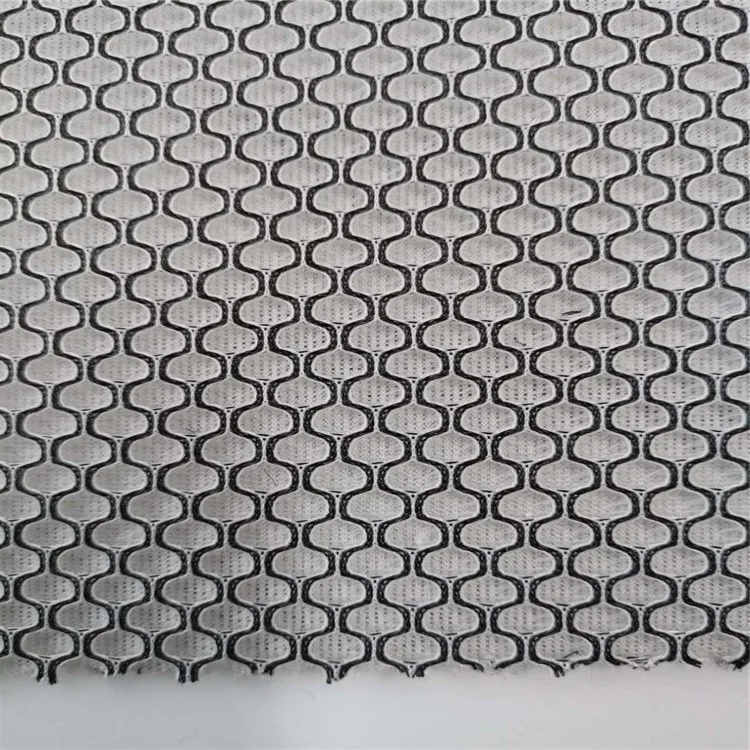 Factory hot sale in knitted fabric for 3d mesh mat fabric