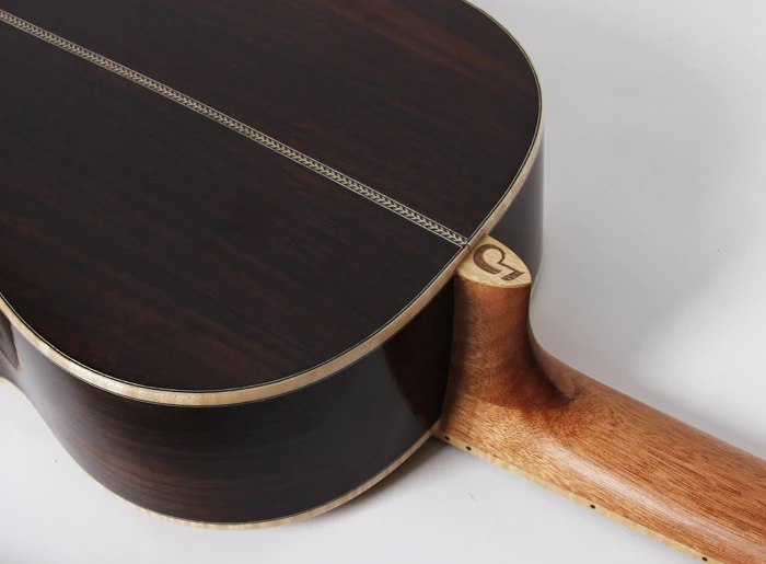 38' all solid wood guitar