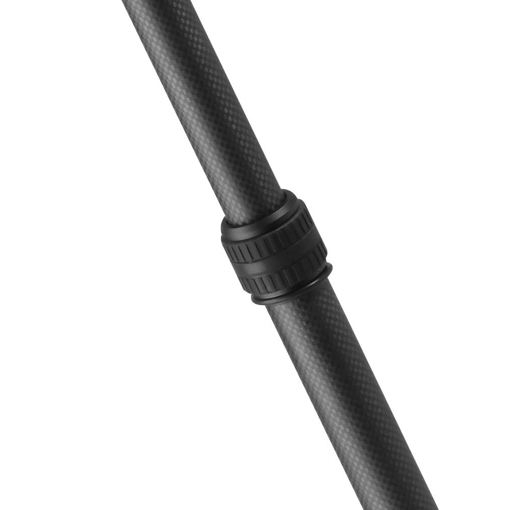 E-IMAGE BC12P 5 sections  Newly Carbon Fiber Telescoping Boom Pole with integrated XLR cable