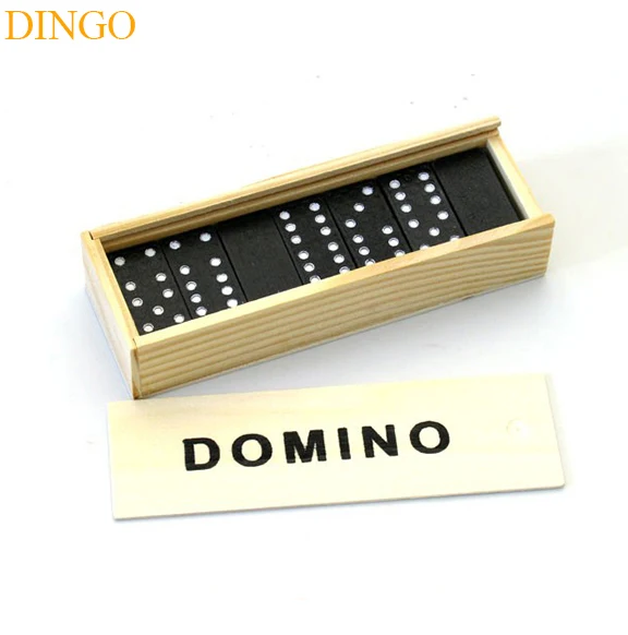 Domino set with wooden box,Dominos set,domino game