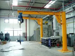 BZ Model electric turning column mounted Jib Crane 3 ton jib crane