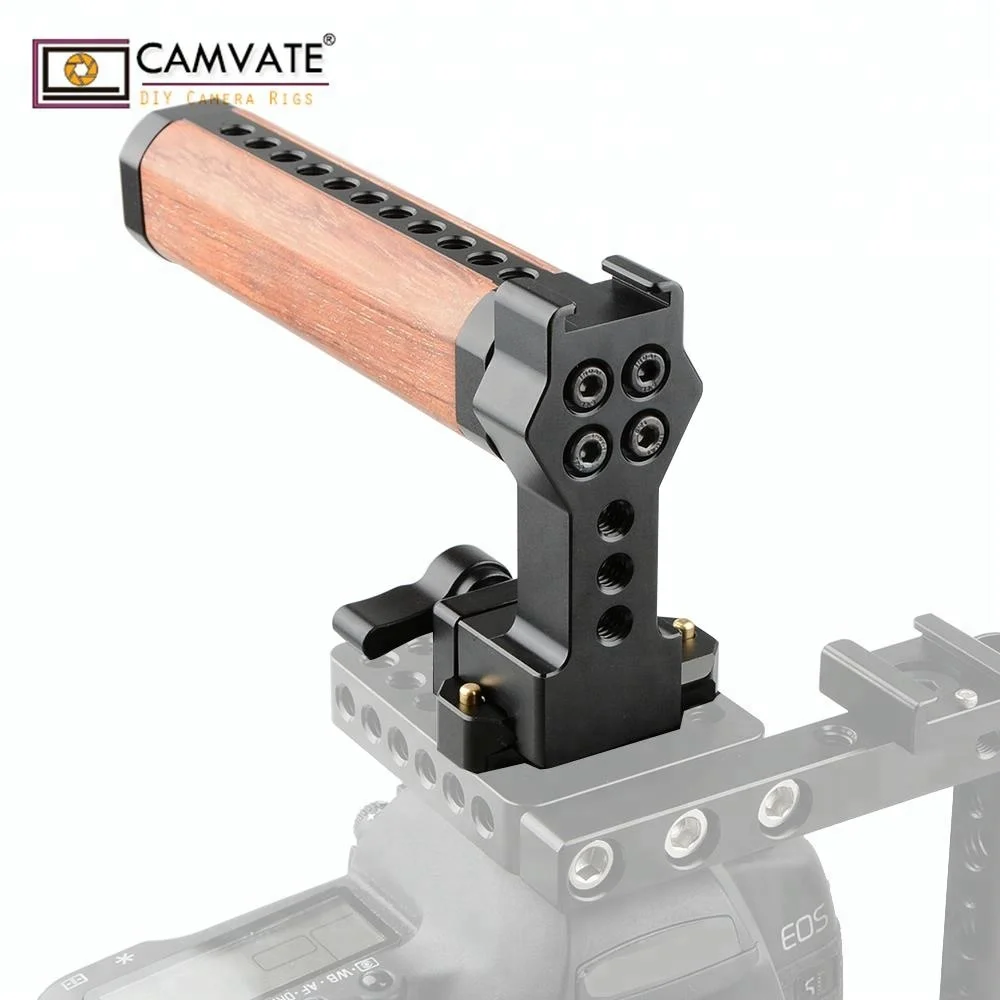 CAMVATE Quick Release деревянный верхняя ручка с НАТО железнодорожных и Холодный башмак