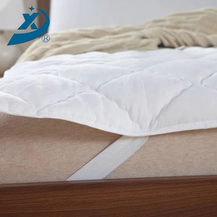 
Hotel use Mattress protector white Mattress Pad quilted waterproof mattress pad 