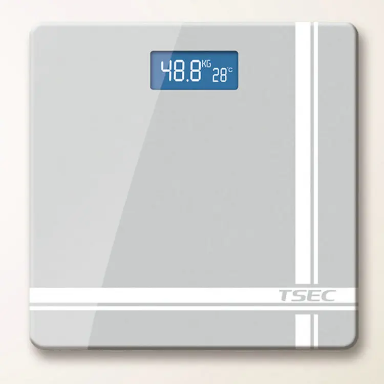 Fashion Design Digital With Backlight LCD/Bathroom Scale Electronic Personal Weighing Scale For Testing Room Temperature