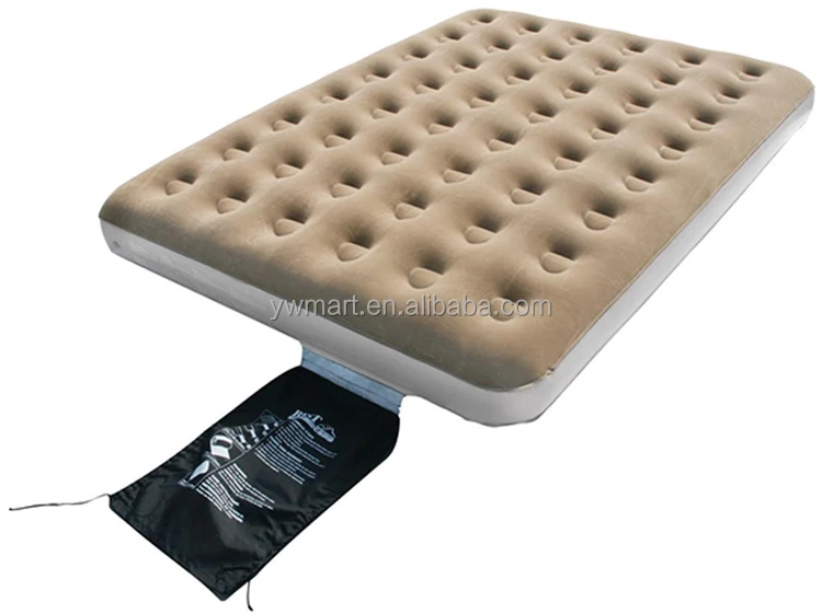 New arrival product fashion PVC flocked inflatable mattress air bed double
