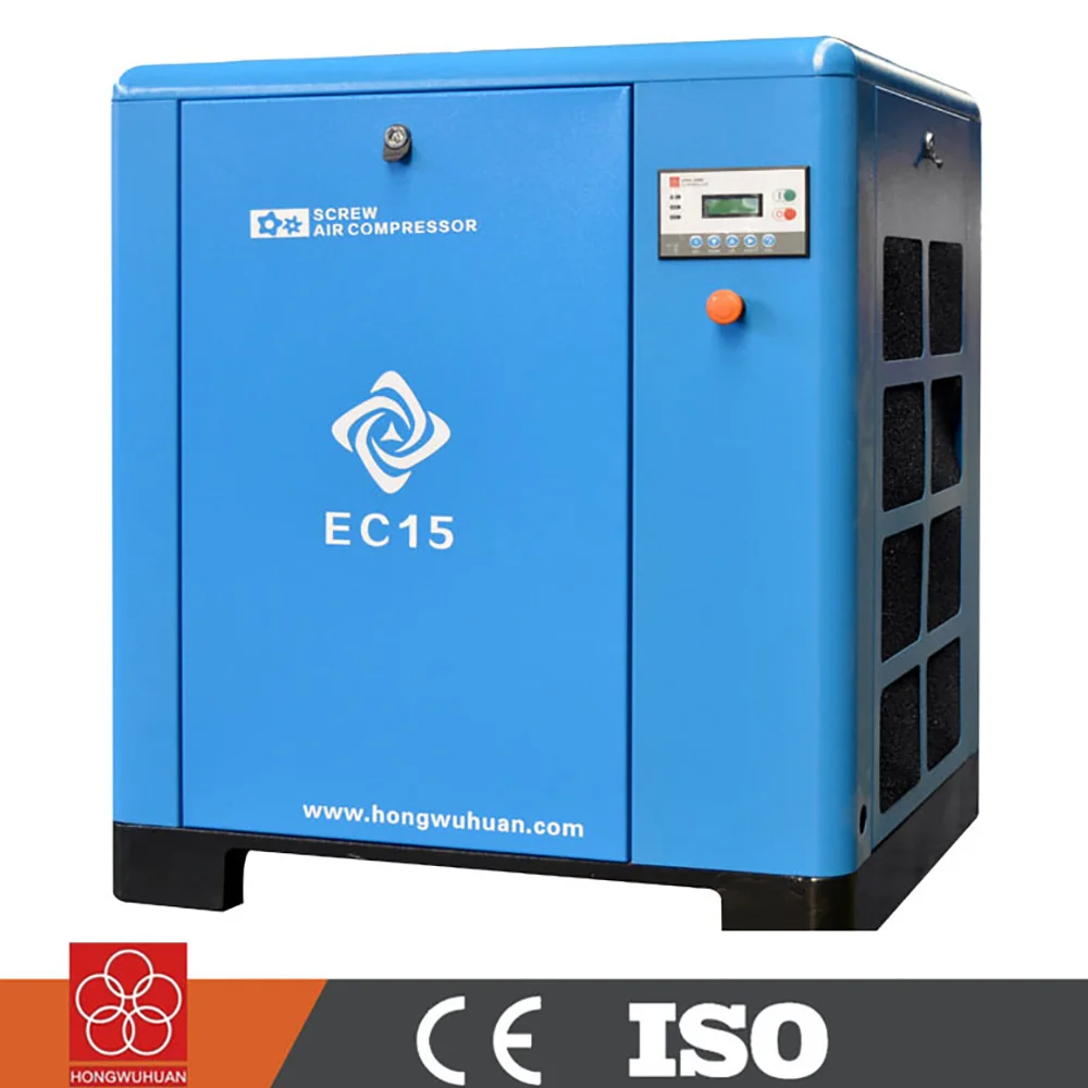 HONGWUHUAN EC15 новый дизайн 15 кВт Стационарный винтовой воздушный компрессор