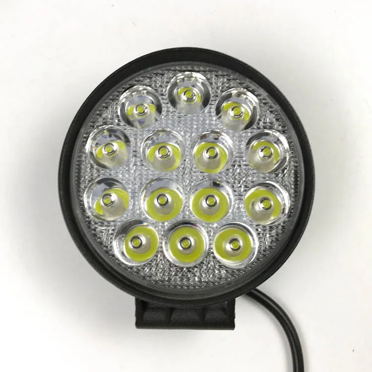 4X4 accessories 42W 14 dots led work light for car offroad