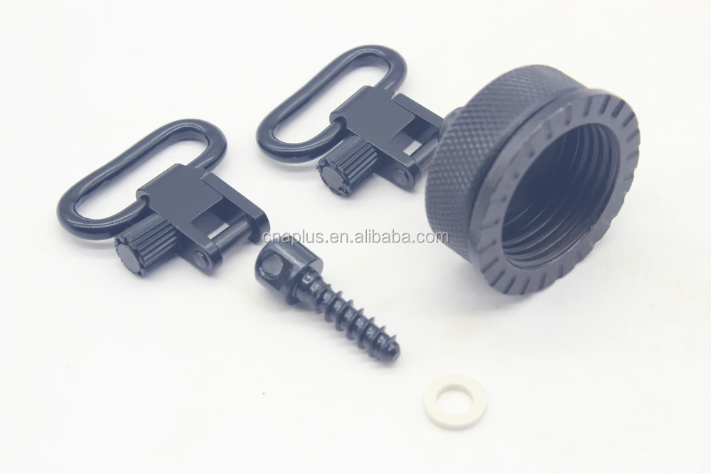 
1.0' Rifle Sling Swivels Remington 1100 Sling Mounting Kit - 12 Gauge gun Magazine Cap Swivels S-8022 