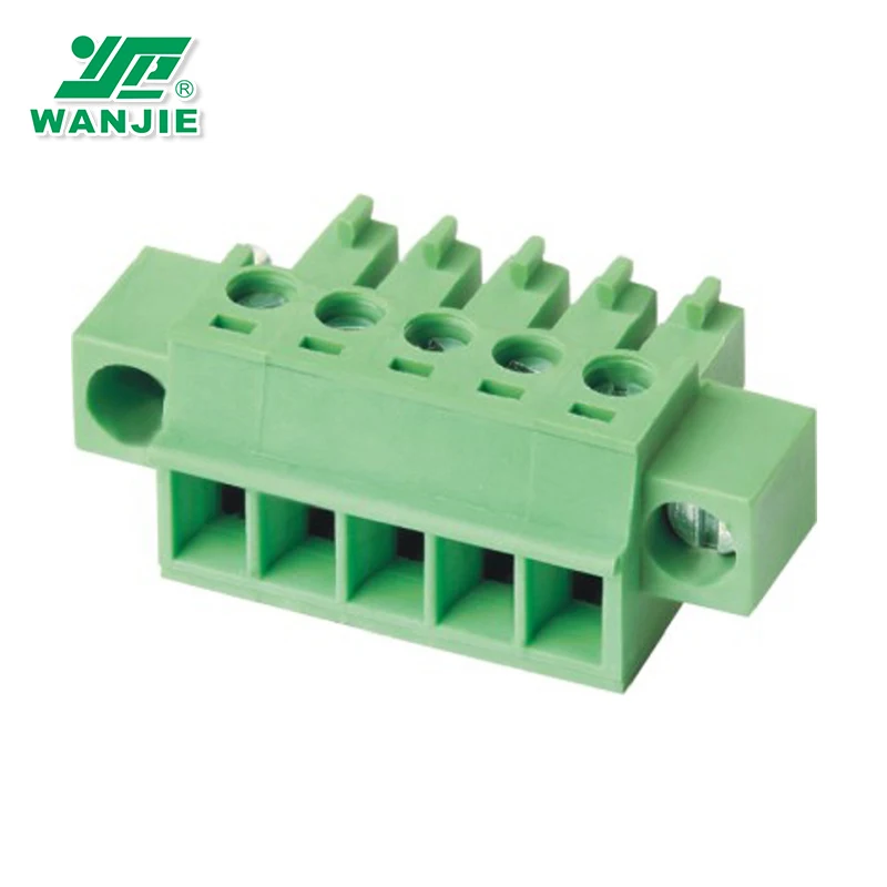 Wanjie Plug-in terminal block 3.5mm 3.81mm WJ15EDGK-3.5/3.81