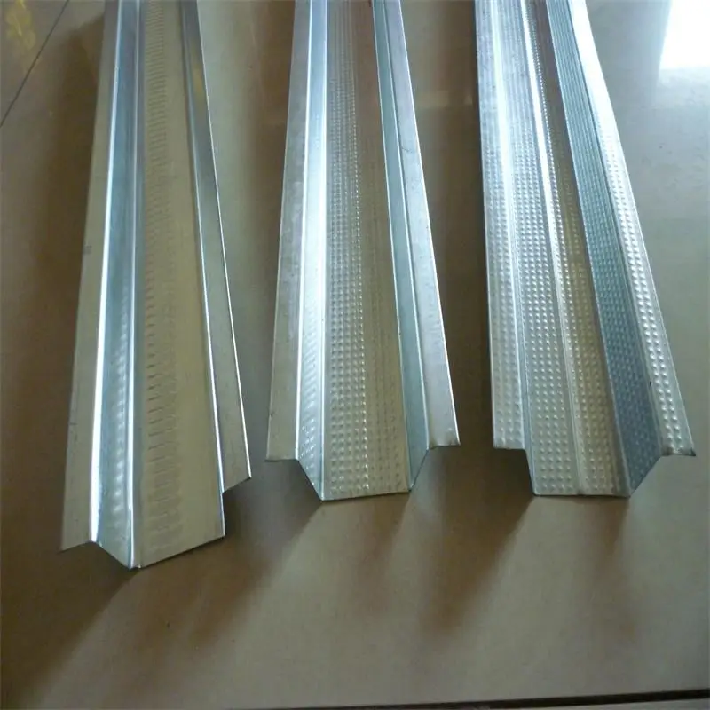 Steel profile for gypsum plaster board