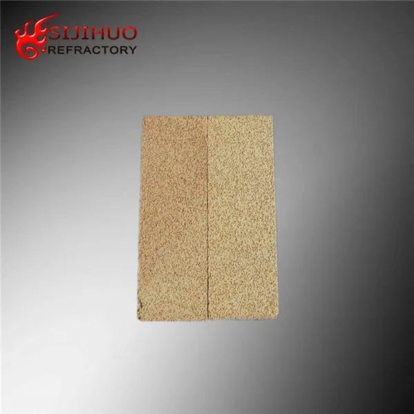Standard Size Refractory Insulation Bricks Insulating Fire Bricks Light Weight High Alumina for Ceramic Kiln Light Yellow 0.01