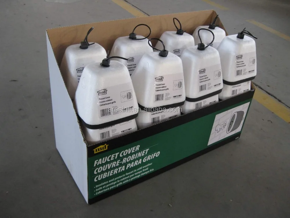 outdoor faucet cover in winter