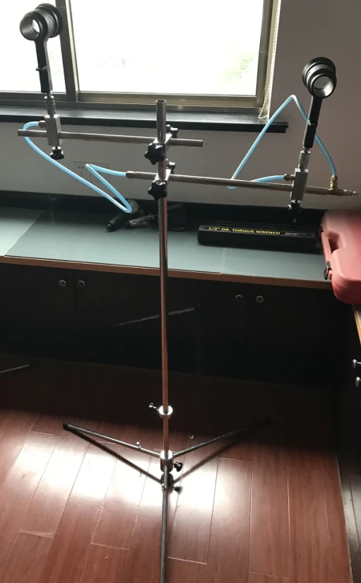 2 GUN WATERBORNE PAINT AIR DRYER STAND