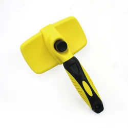 Dog Self-cleaning Plastic Pet Brush Dog Grooming Tools