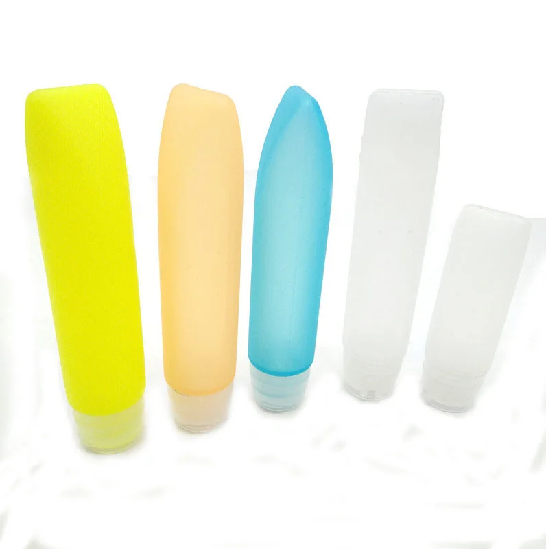 Benhaida Soft Squeeze Portable Silicone Travel Shampoo hand sanitiser gel Bottle