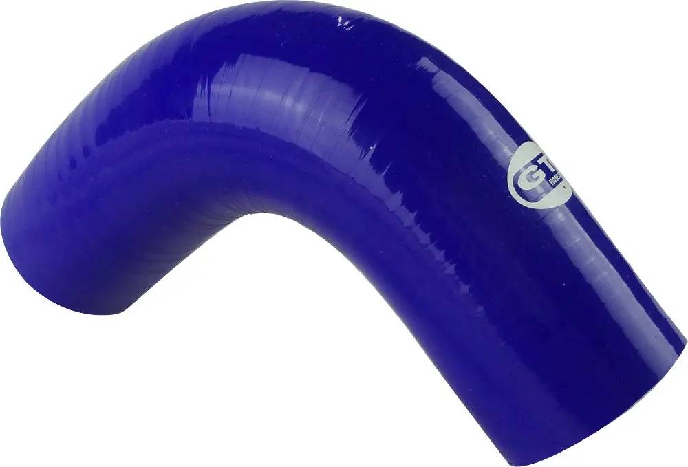 Силиконовый шланг для автомобиля, шланга силиконового локтя 90 градусов, синего цвета