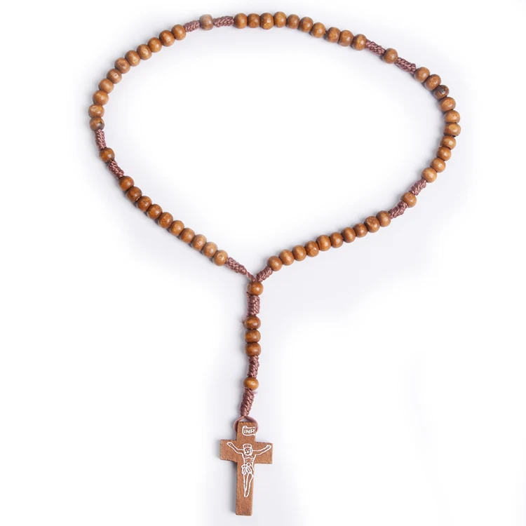 2018 YIWU деревянный крест религиозный Orhodox Молитвенные Четки из