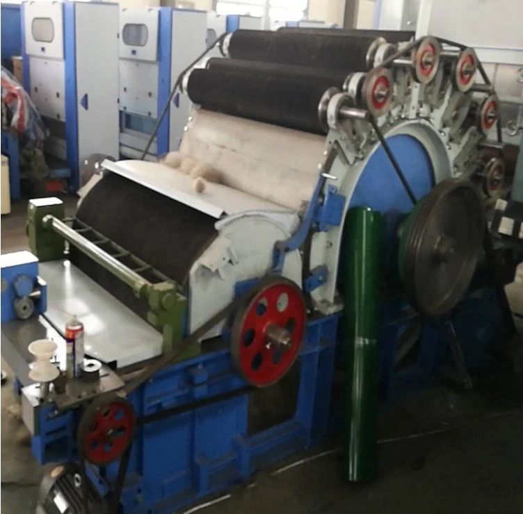 
Good perform Kapok/Cotton/sheep/fiber wool carding machine 