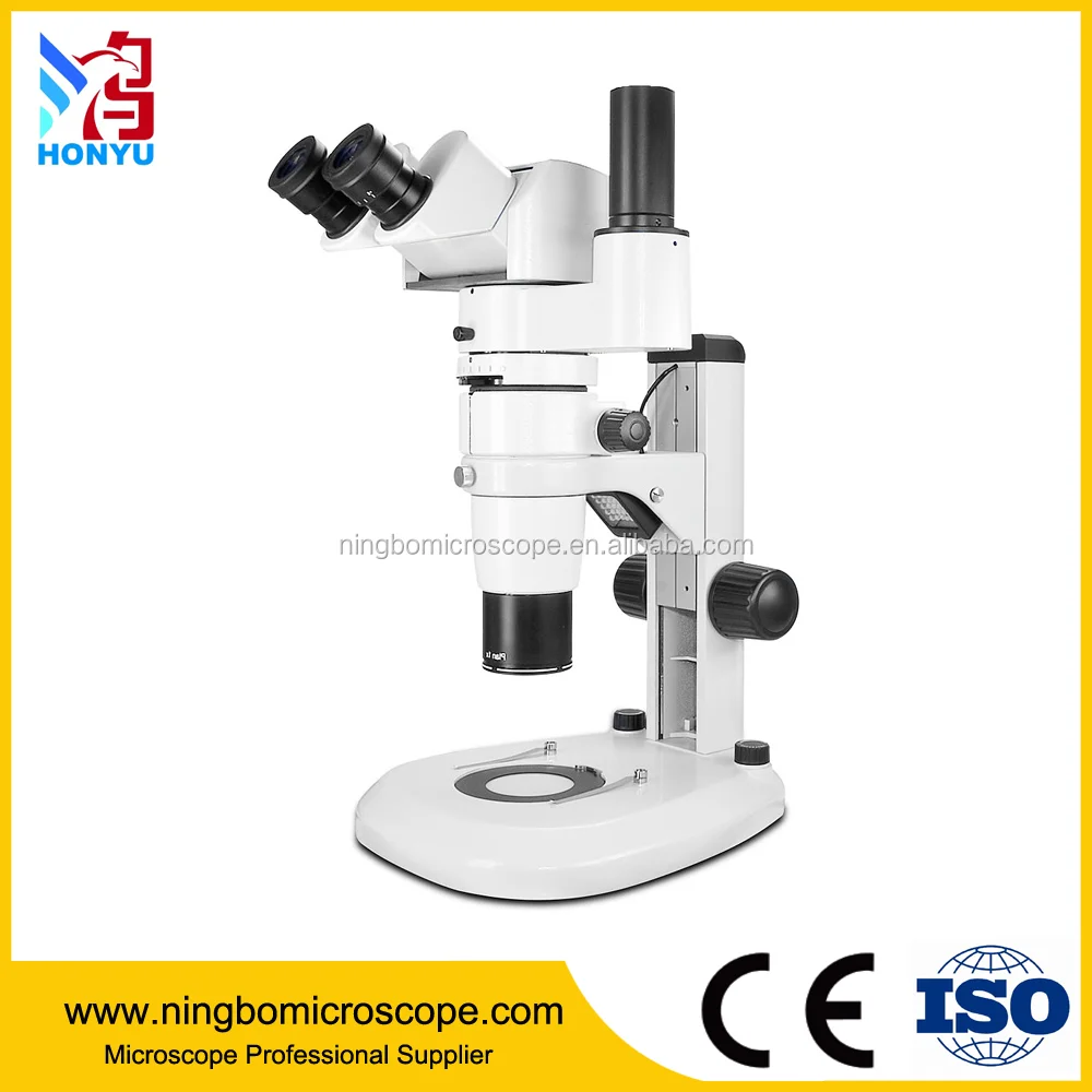 ZOM.06.SZT8T 0.8-8x/0.8-6.4x/0.8-5x Trinocular Stereo Zoom Microscope
