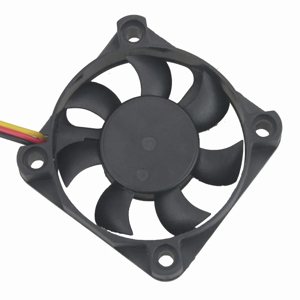 Gdstime GDA5010 50x50x10 мм 50 мм подшипник постоянного тока 12 В 3-контактный FG функциональный осевой Бесщеточный вентилятор для вентиляционного охлаждения корпуса