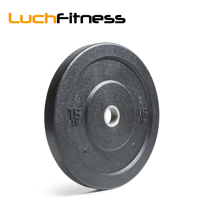 
Power training colored crumb hi-temp black rubber bumper plates for sale 