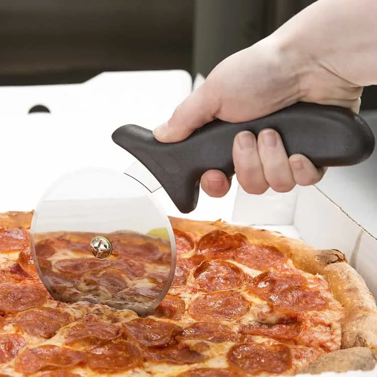 Ultra Sharp Stainless Steel Wheel Pizza Cutter with Plastic Handle