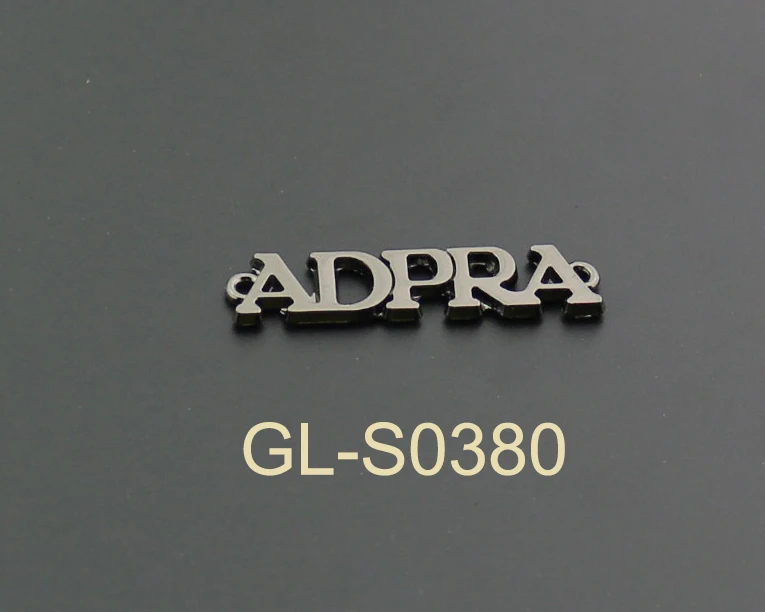 high quality fashion accessories letter shoes buckle