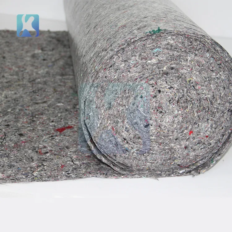 China Textile Bulk Recycled Needle Pet Felt Pads