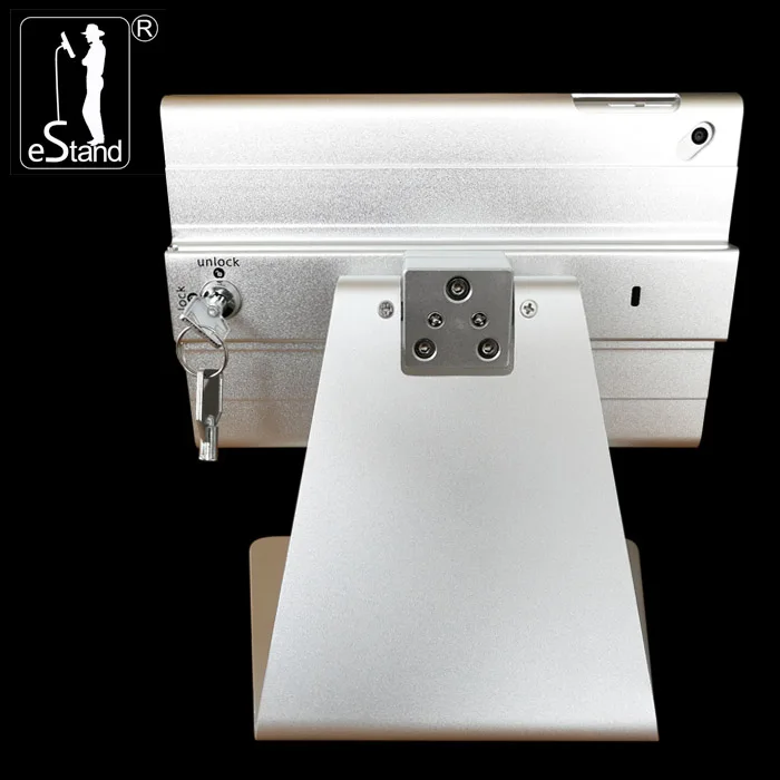 eStand BR27003M exhibition countertop security display for ipad mini case metal tablet holder