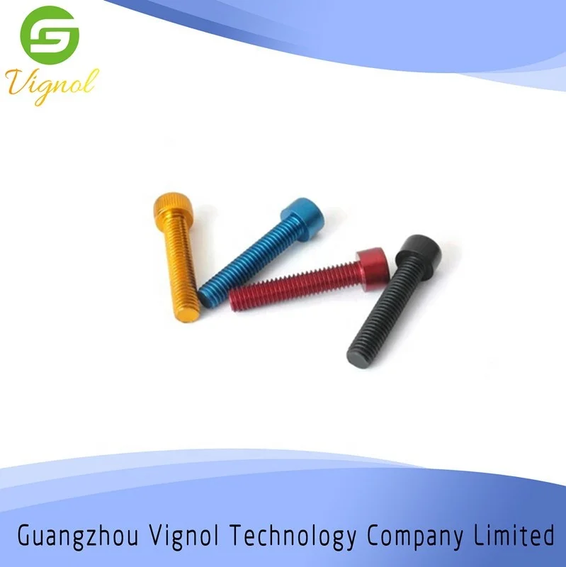 M2 M3 M4 M5 M6 M8 M10 M12 Aluminum cup head screws socket head cap screw