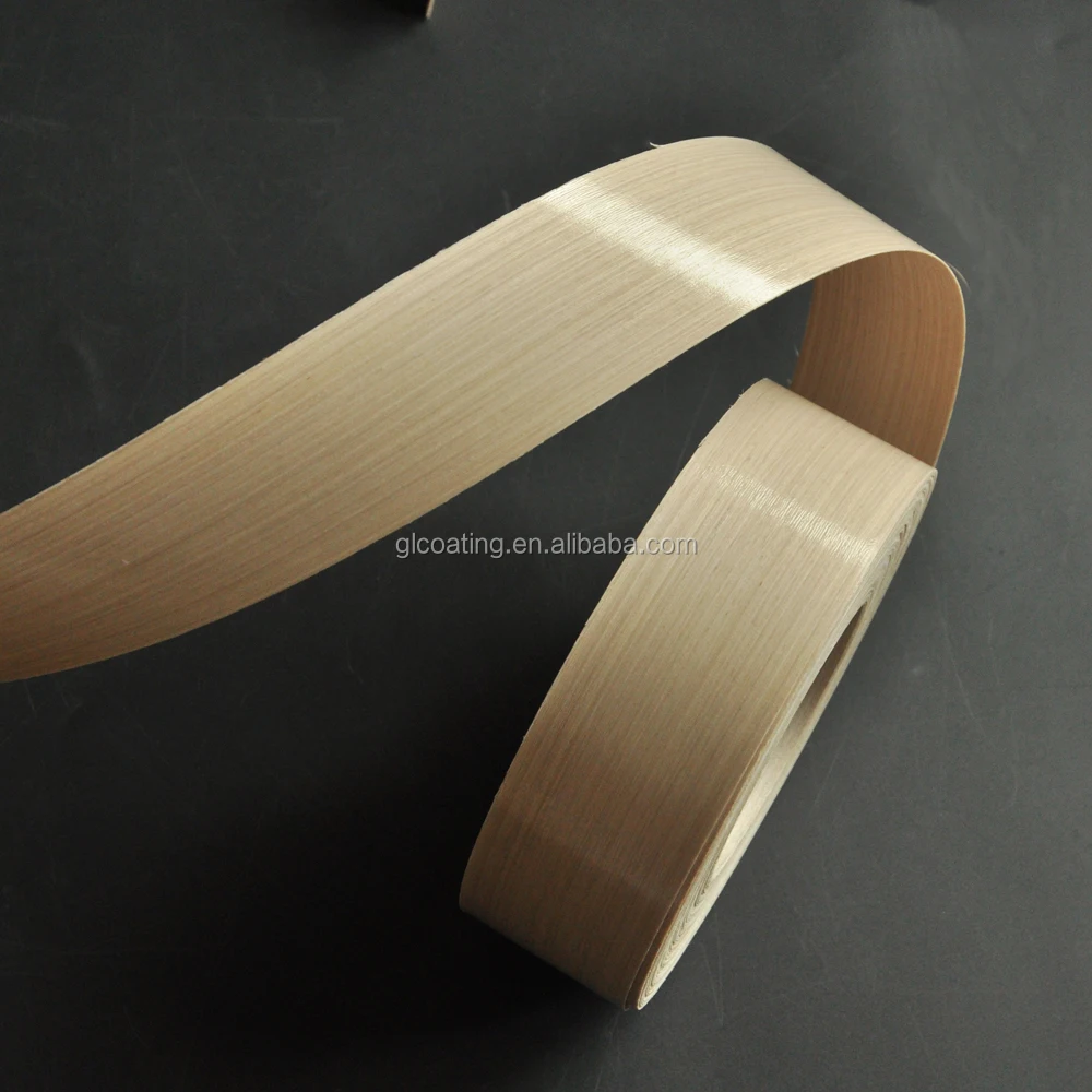 Лакированная реконструированная дубовая кромка, современная мебель, кухонные шкафы, двери, деревянный шпон