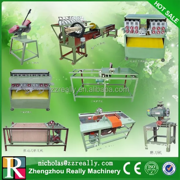 
 Высокоэффективная полуавтоматическая машина для изготовления зубочисток  