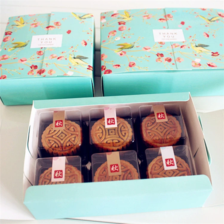 Cheap Cardboard Gift Packaging Moon Cake Paper Box Food Book Shape Box Rigid Boxes Handmade Bag Paperboard Offset YL Packaging