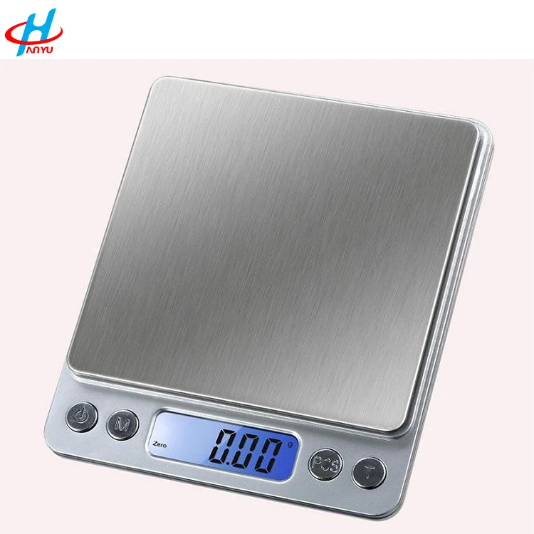 HY-2000 cheap digital pocket scales professional mini digital scale 3kg/0.1g kitchen scale 500g*0.01g /1000g/0.1g/ 2000g*0.1g