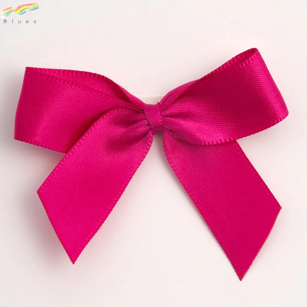 Christmas gift satin ribbon bow for packing decoration