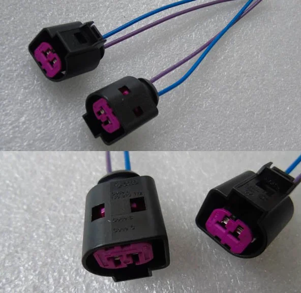 2 pin Vw Audi Alternator Wiring Connector pigtail 1J0973772 1J0 973 772