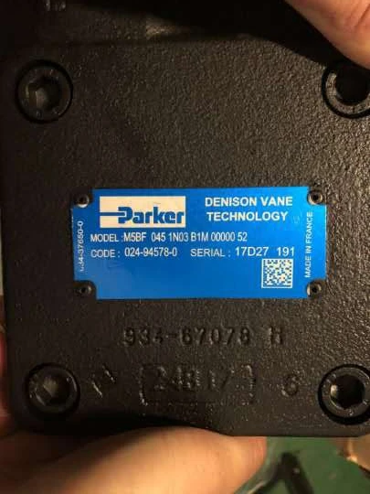 Parker M5BF 045 1N03 B1M 00000 52 осевой поршневой двигатель гидравлического насоса