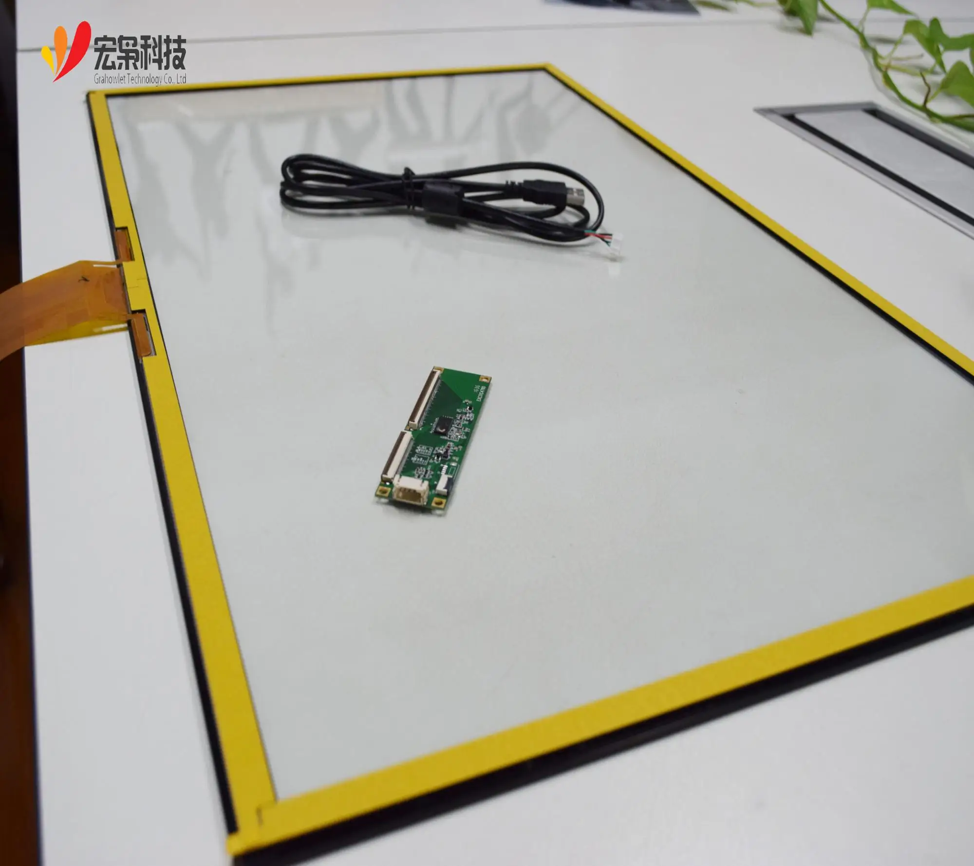 Взрывозащищенные 43 дюймов raspberry pi PCAP проект промышленности емкостный сенсорный экран сенсорная панель с перчатками