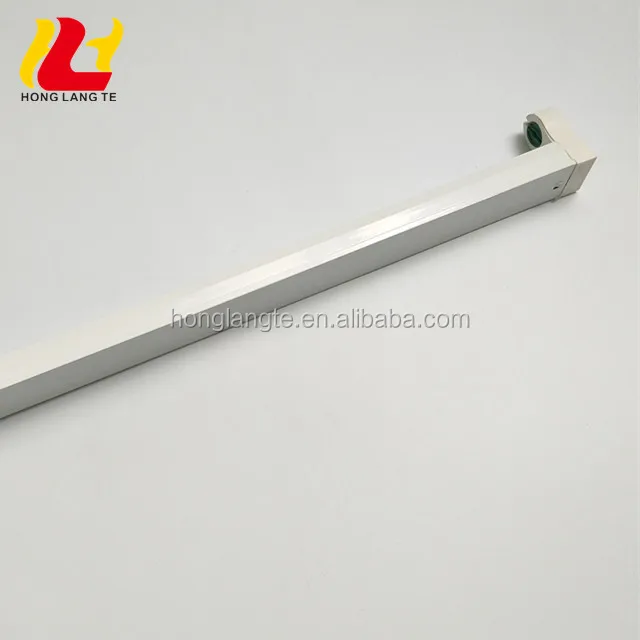 2Ft 3Ft 4Ft 18W Single Tube White Aluminum Body Integrated T8 T5 LED Tube Ceiling 6500k Fluorescent Lights Fitting
