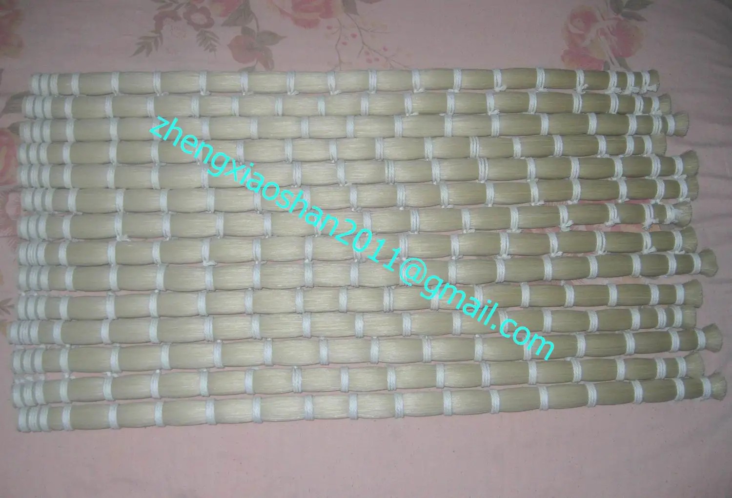 Most popular natural horse hairs , horse manes and tails for making tail extensions , tassels and violin bows